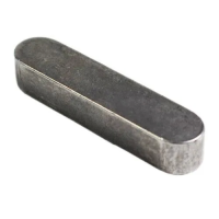 Шпонка 8х7х80 DIN 6885 / ГОСТ 23360-78 форма А